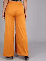 Kotty Women Solid Mid-Rise Regular Fit Trousers