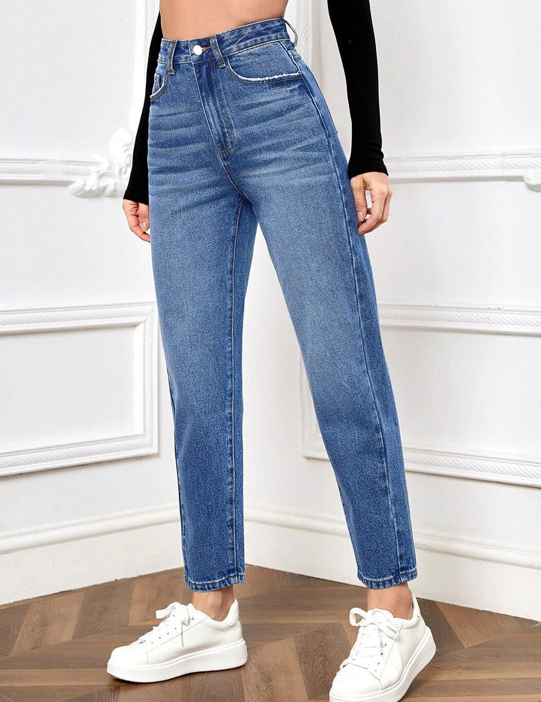 Kotty Women Jean Regular Fit High-Rise Light Fade Jeans