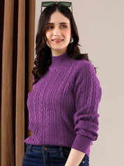 Kotty Women Cable Knit Pullover