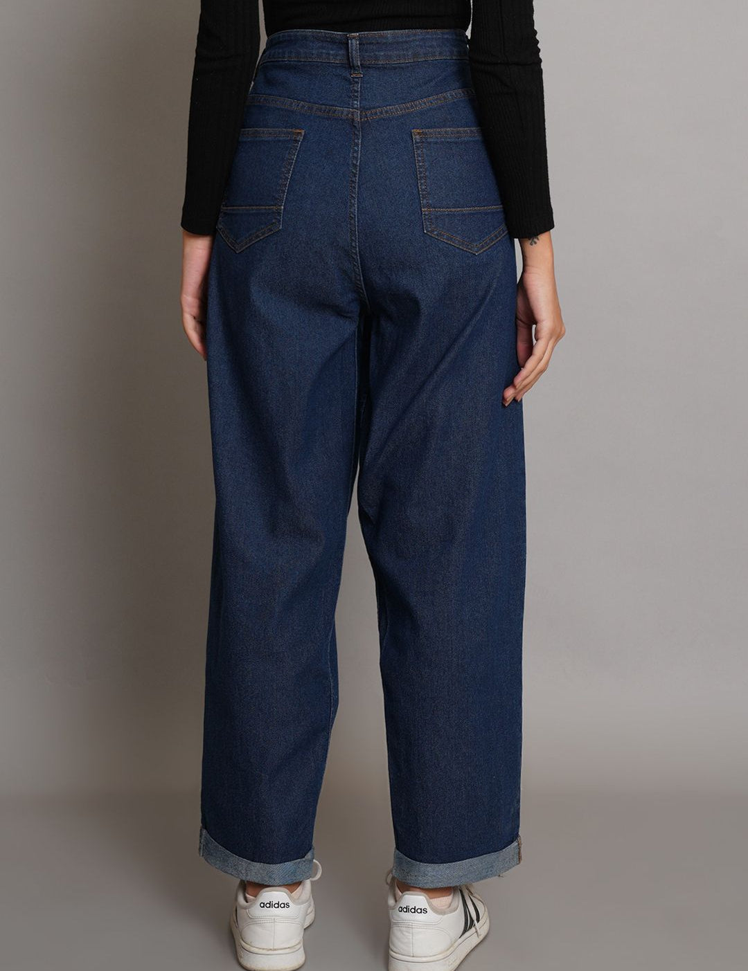 Kotty Women Blue Jean High-Rise Clean Look Stretchable Jeans