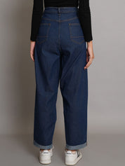 Kotty Women Blue Jean High-Rise Clean Look Stretchable Jeans