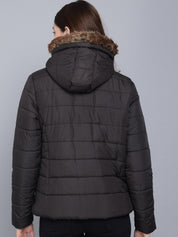 Kotty Women Black Lightweight Padded Jacket