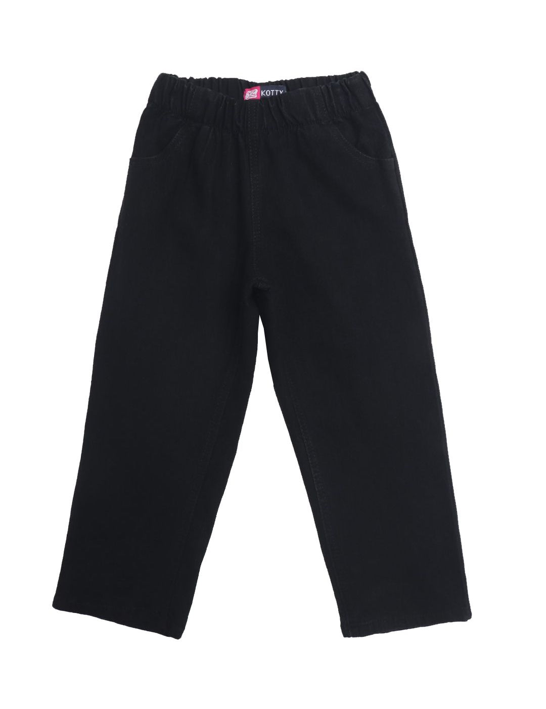 Kotty Girls Black No Fade Jeans