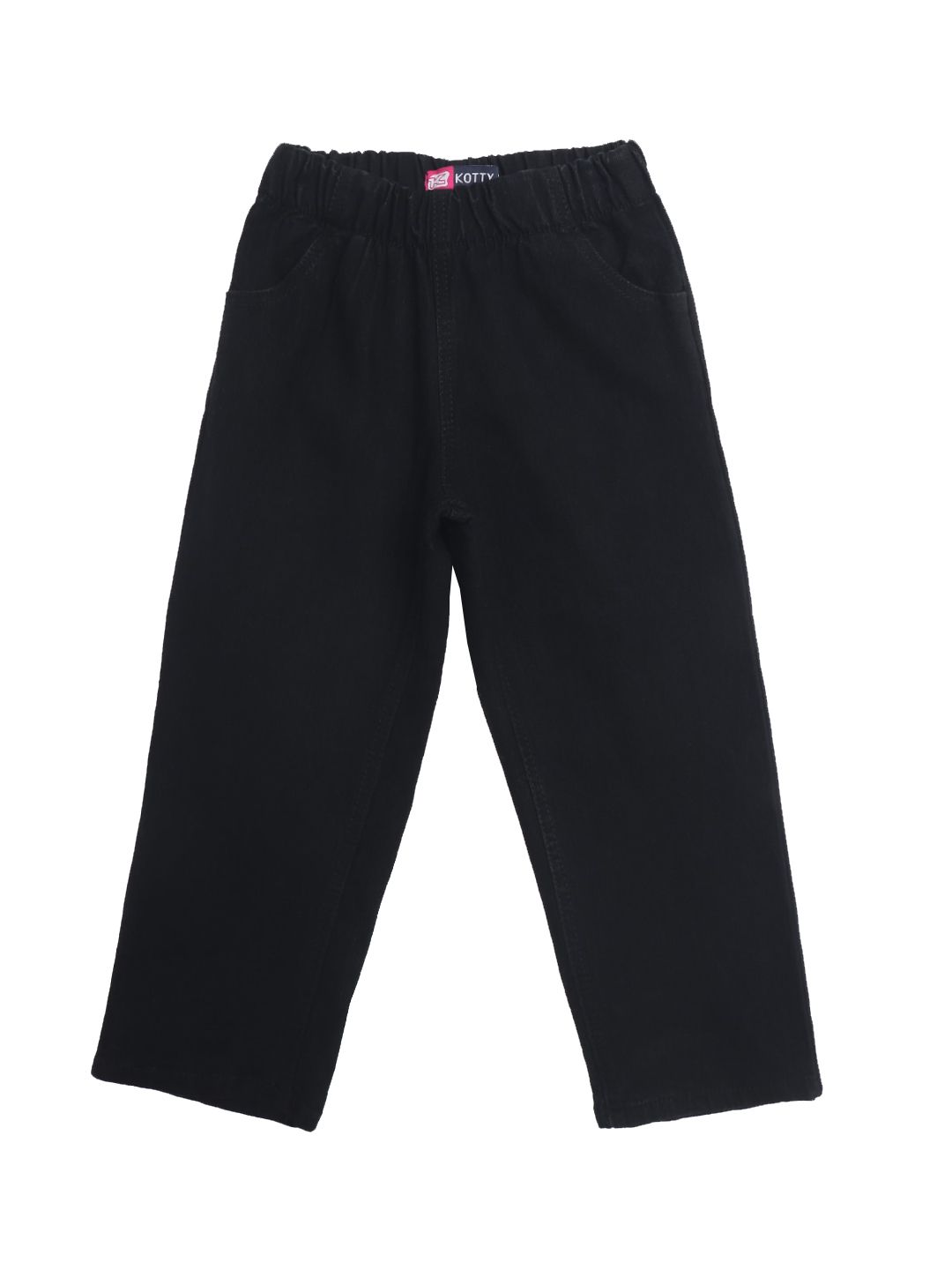 Kotty Girls Black No Fade Jeans