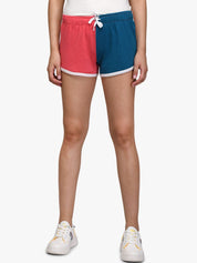 Kotty Women Pack Of 2 Multicoloured Colourblocked Hot Pants