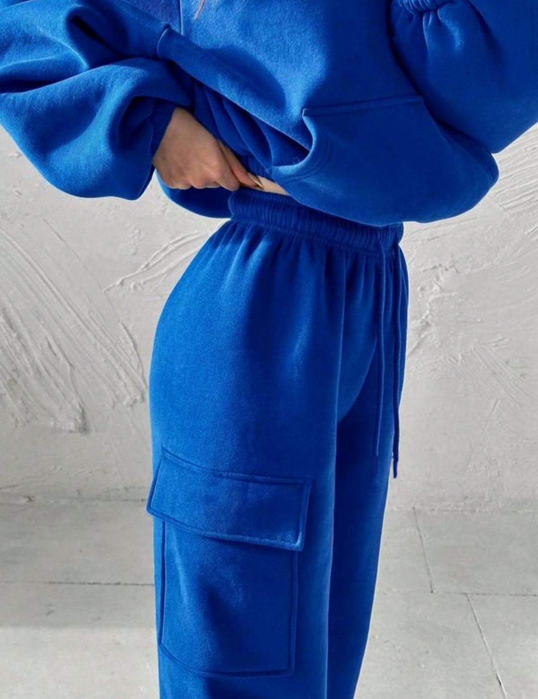 Kotty Blue Hooded Fleece Co-Ords