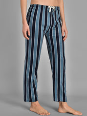 Kotty Women Striped Pure Cotton Lounge Pants