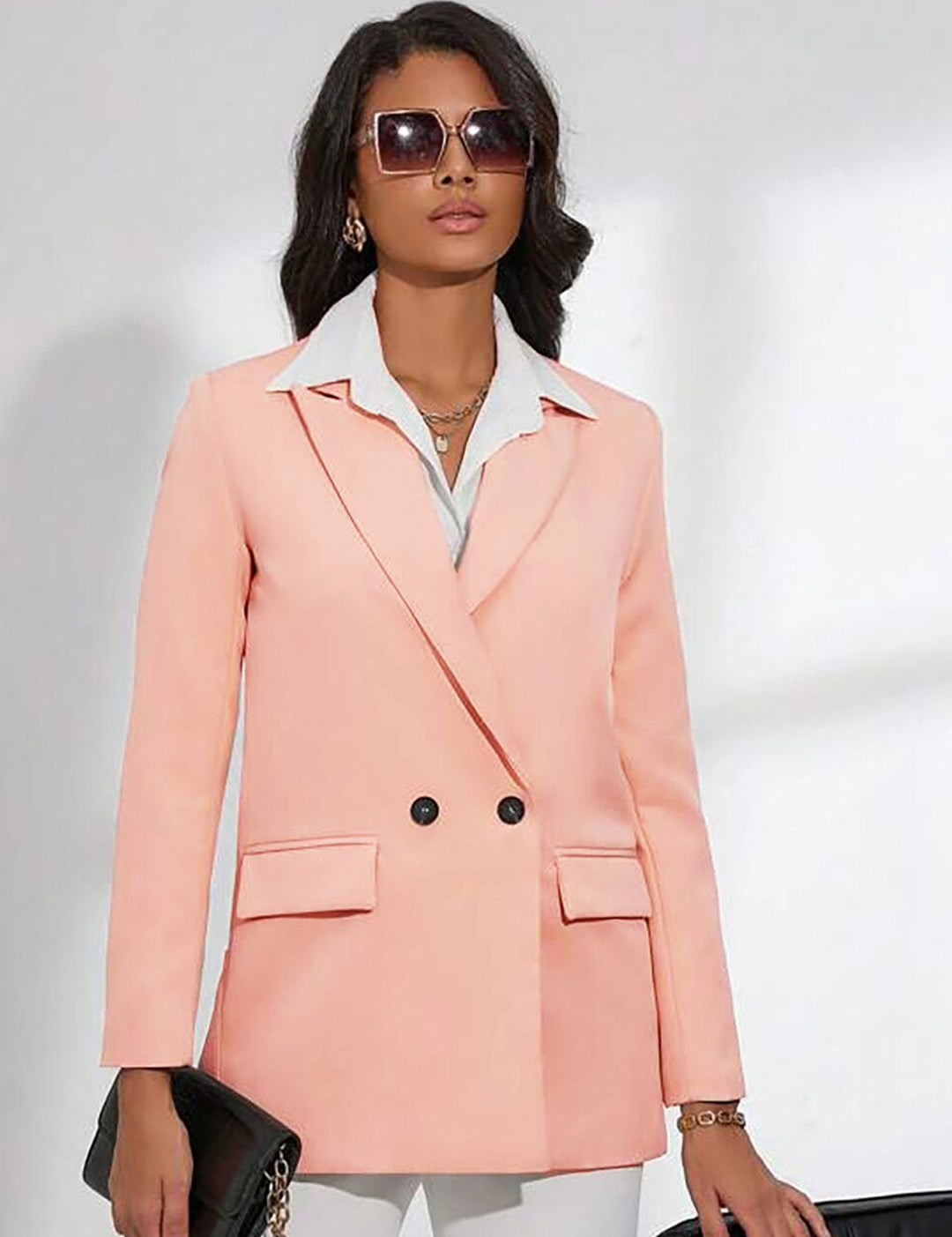 KOTTY BIZwear Double-Breasted Casual Blazer