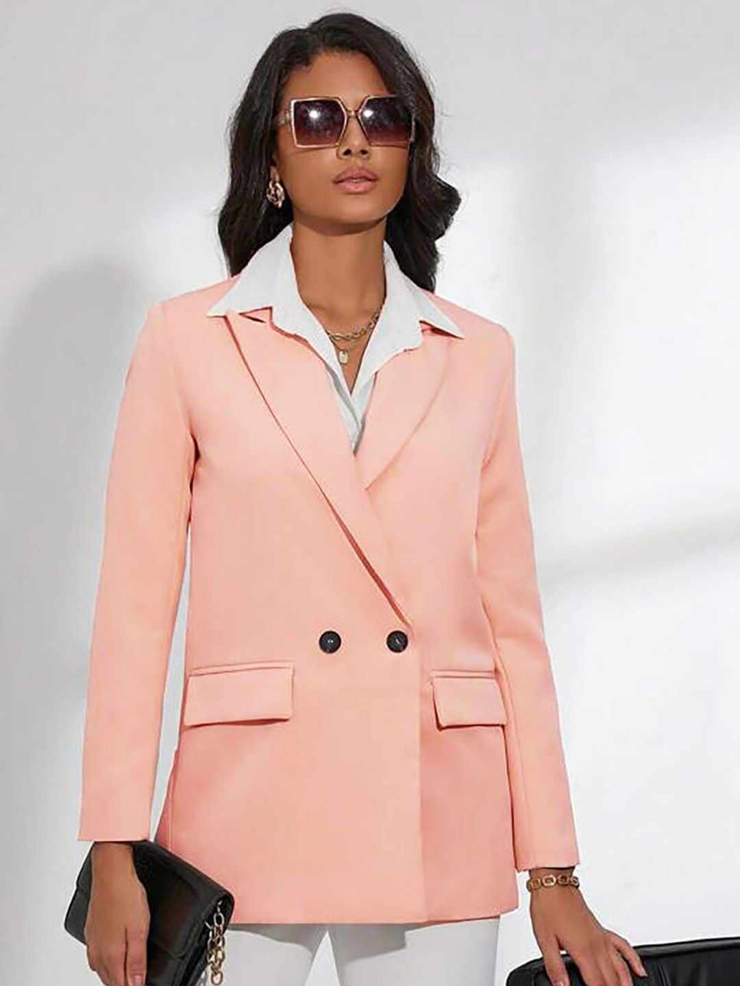 KOTTY BIZwear Double-Breasted Casual Blazer