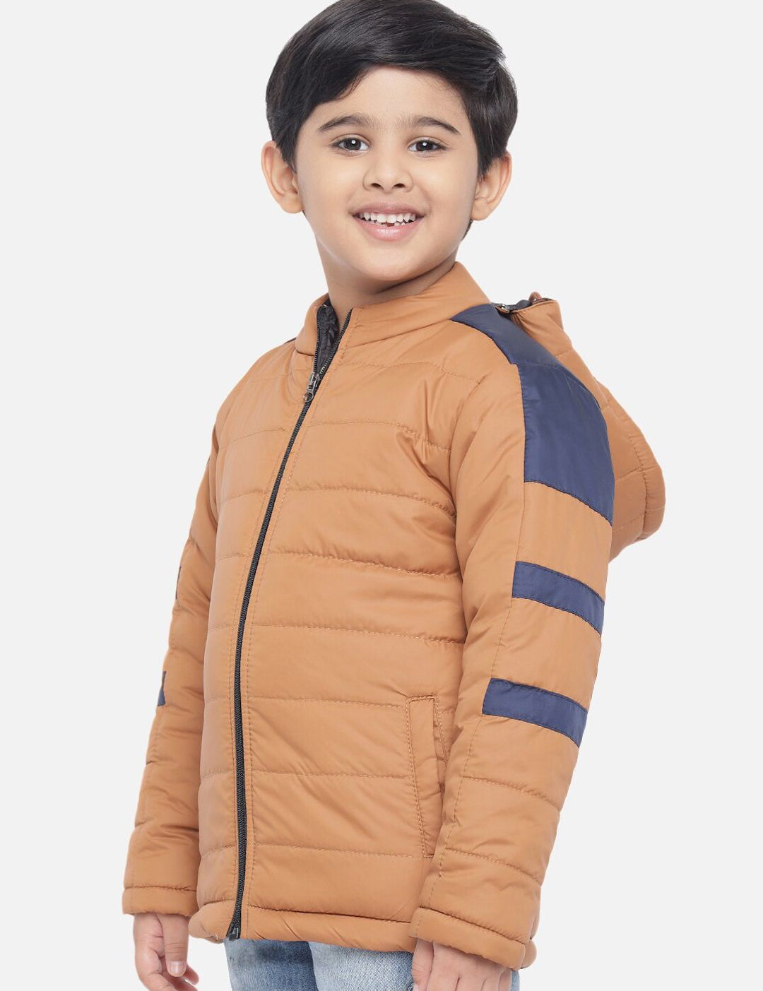Kotty Boys Multicoloured Lightweight Puffer Jacket