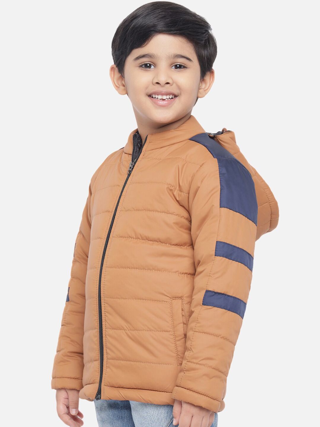 Kotty Boys Multicoloured Lightweight Puffer Jacket
