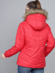 Kotty Women Red Lightweight Padded Jacket