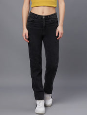 Kotty Women Black Jean Light Fade Stretchable Jeans