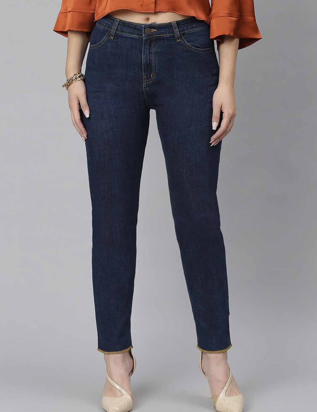 Kotty Women Blue Slim Fit Jeans