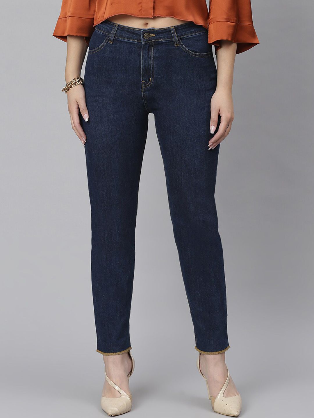 Kotty Women Blue Slim Fit Jeans