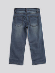 Kotty Girls Blue Jean Straight Fit Stretchable Jeans