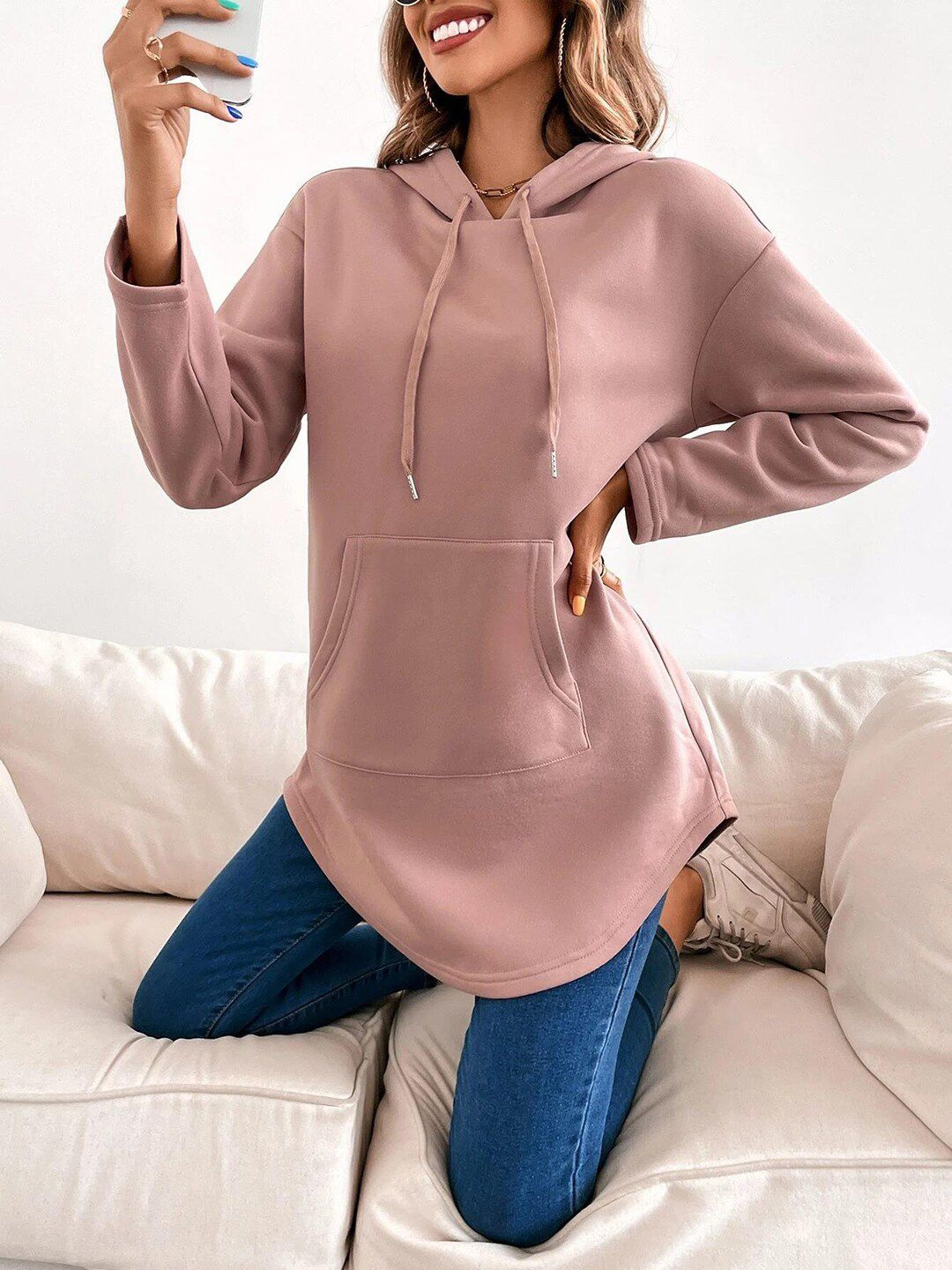 Kotty Hooded Fleece Sweatshirt