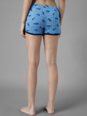 Kotty Women Checked Regular Fit Low-Rise Shorts