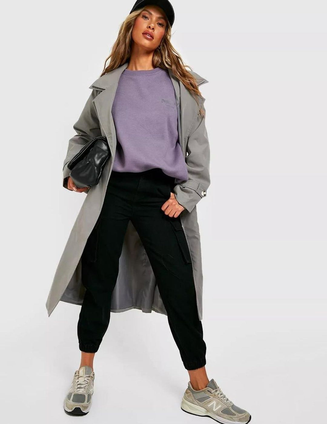 Kotty Women Jean Jogger High-Rise Clean Look Stretchable Cropped Jeans