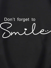 Kotty Round Neck Alphanumeric Printed Fleece Sweatshirt