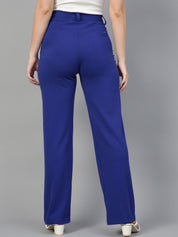 KOTTY BIZwear Women Pack Of 2 Straight Fit High-Rise Easy Wash Parallel Trousers