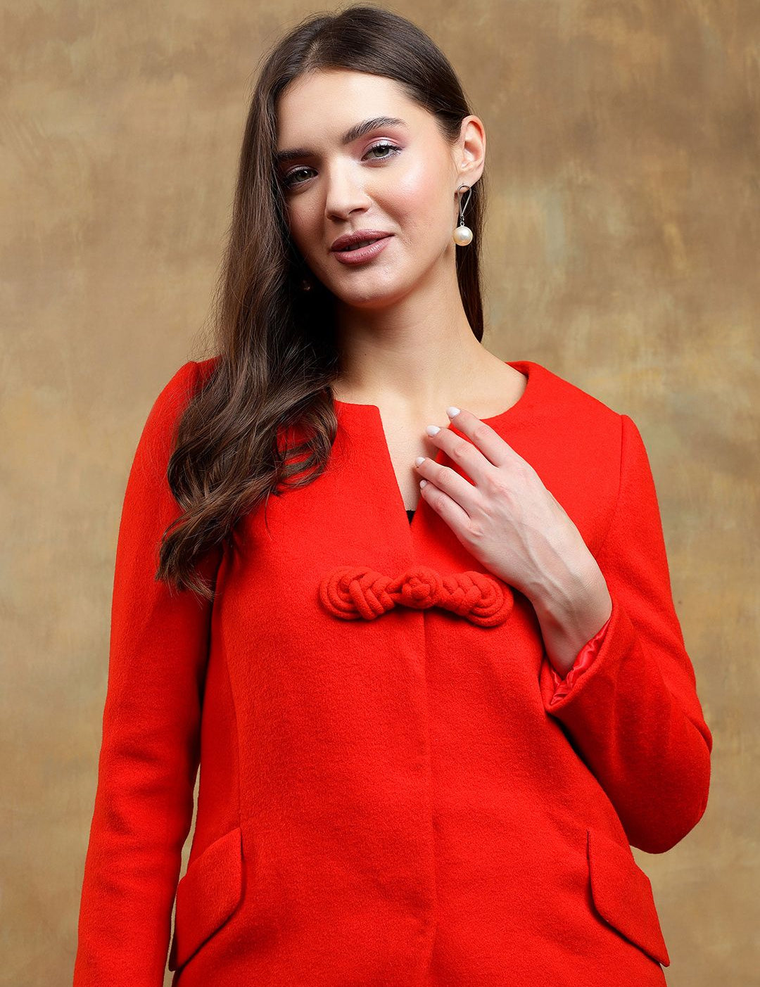 Kotty Solid Longline Overcoat