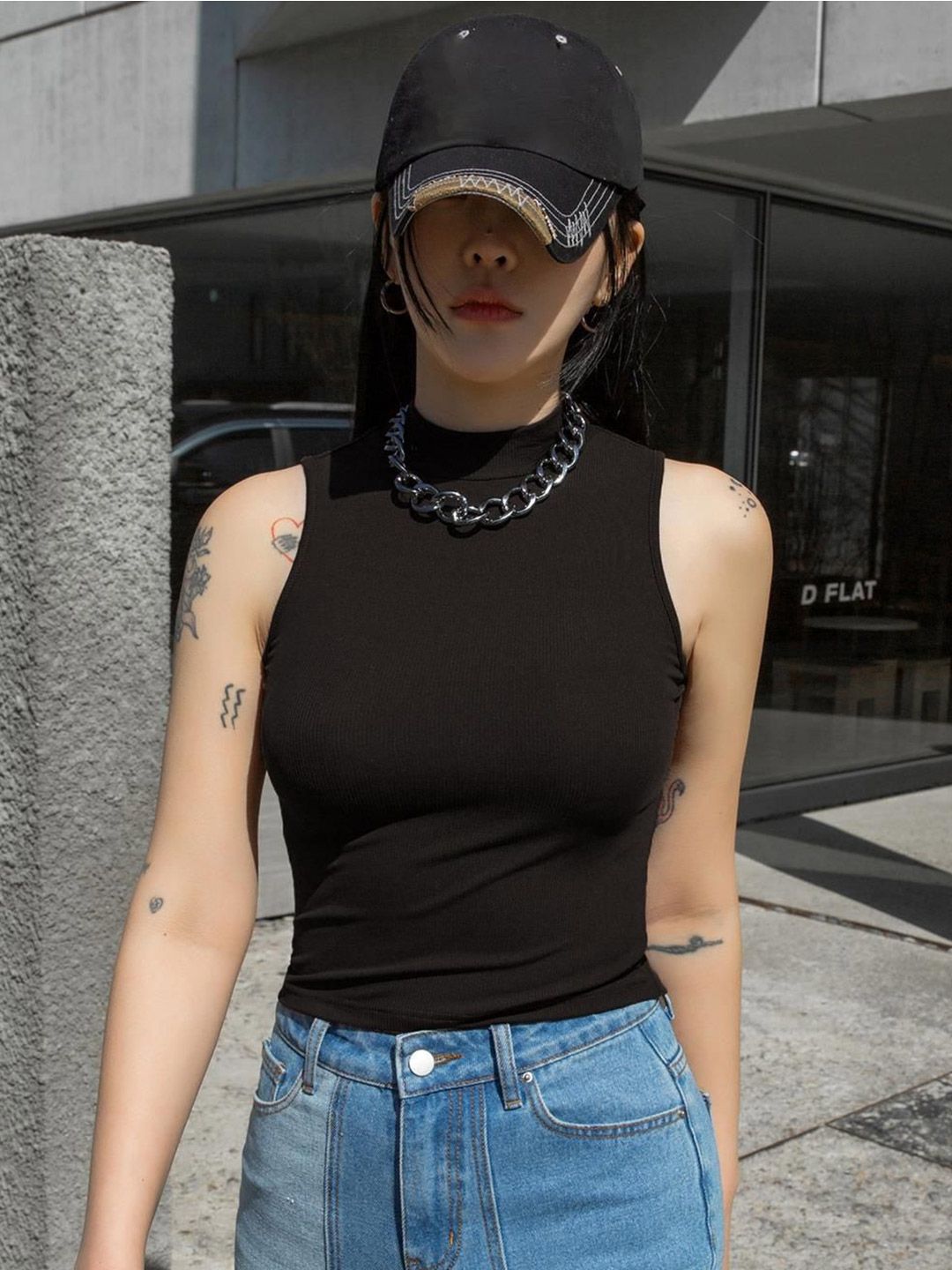 Kotty Women High Neck Top