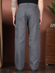 Kotty Men Relaxed Easy Wash Cargos Trousers