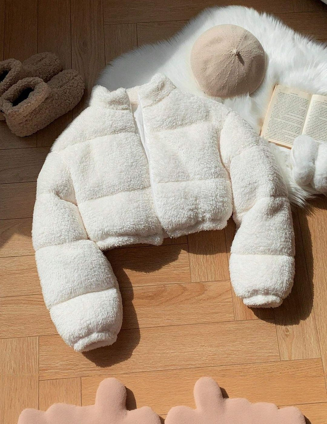 Kotty Women Crop Open Front Jacket