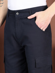 Kotty Men Relaxed Easy Wash Cargos Trousers