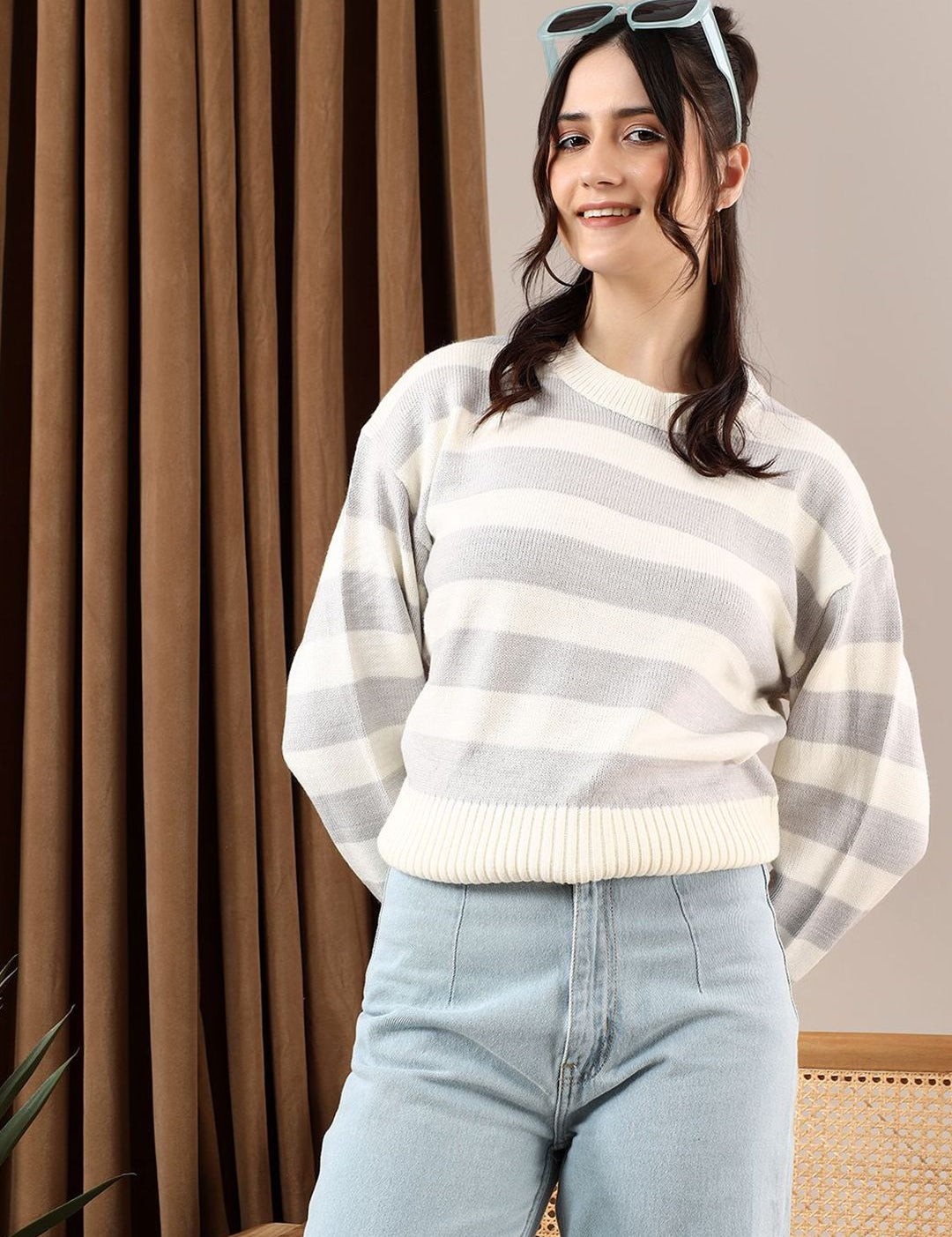 Kotty Women Colourblocked Pullover