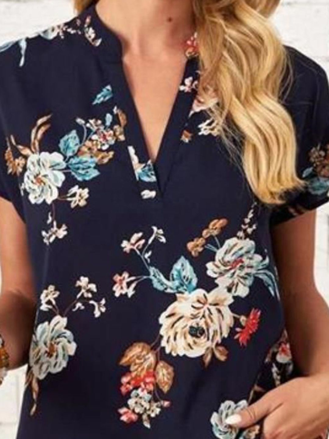 Kotty Women Floral Print Crepe Top