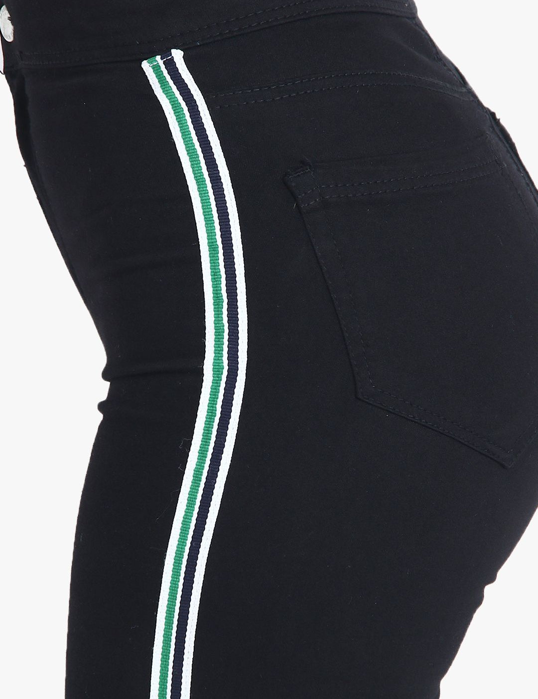 Kotty Women Black Skinny Fit High-Rise Clean Look Stretchable Jeans