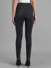 Kotty Women Black Skinny Fit High-Rise Clean Look Stretchable Jeans