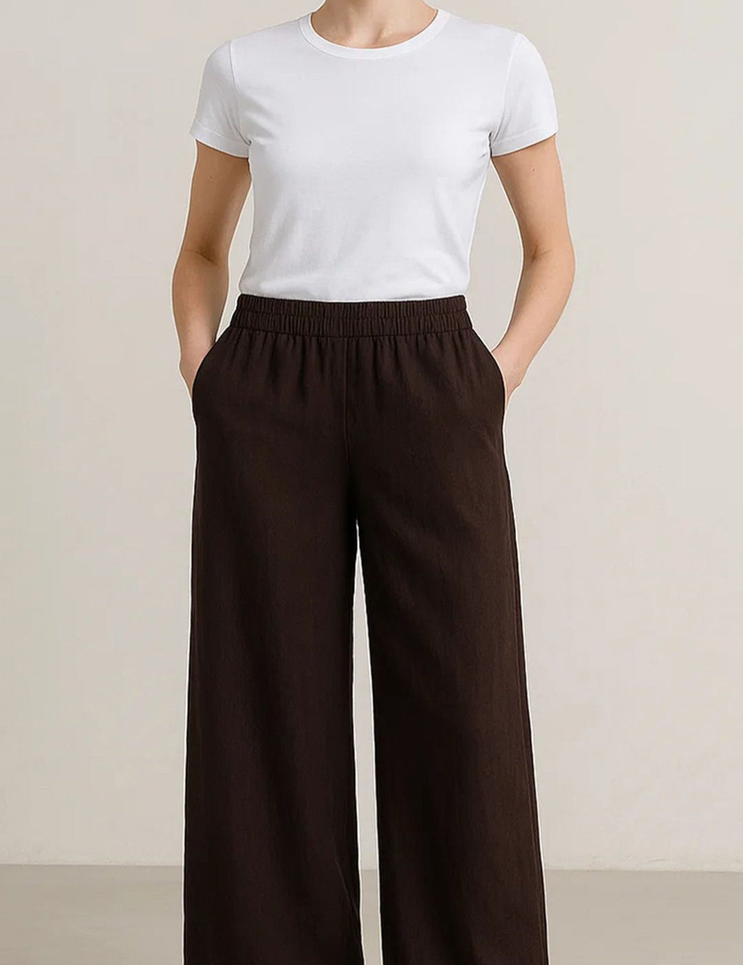 Kotty Women Wide Leg High-Rise Trousers