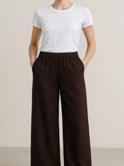 Kotty Women Wide Leg High-Rise Trousers