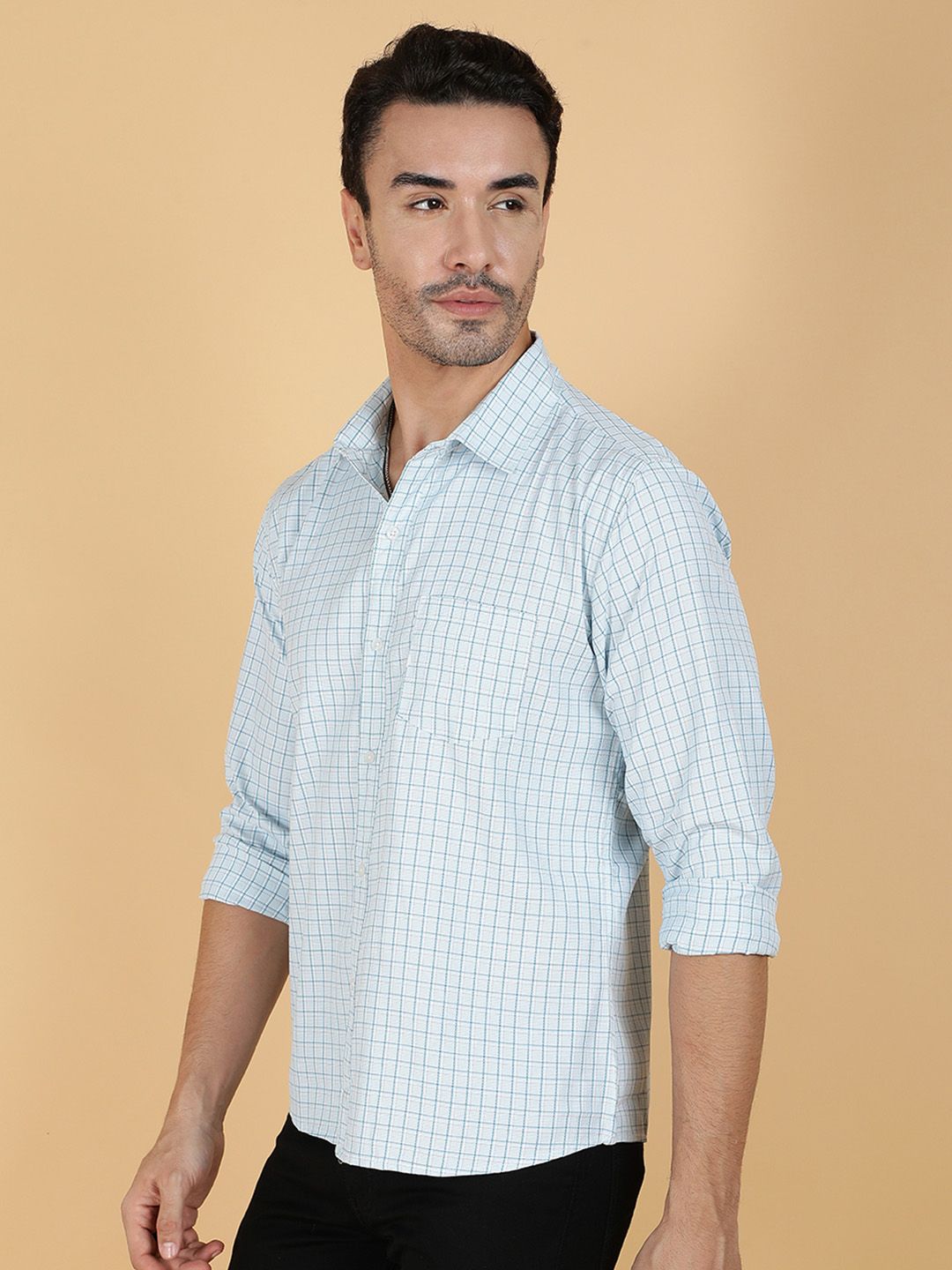 Kotty Men Relaxed Spread Collar Graphic Printed Casual Shirt