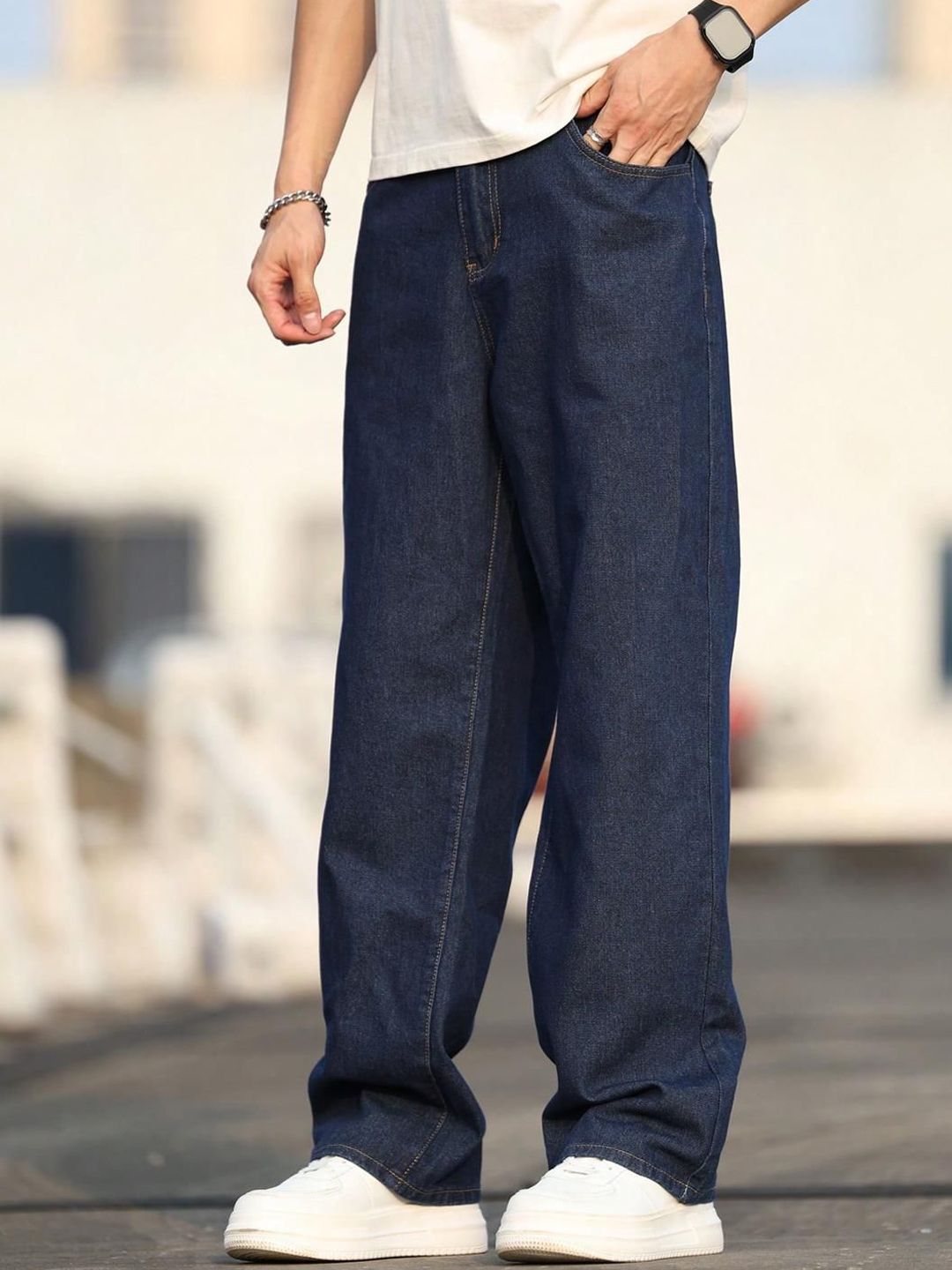 Kotty Men Straight Fit Stretchable Jeans