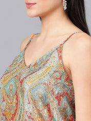 Kotty Ethnic Motifs Printed Top