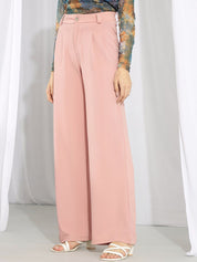KOTTY BIZwear Women Relaxed High-Rise Straight Fit Trousers
