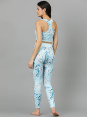 Kotty Round Neck Sleeveless Printed Night suit