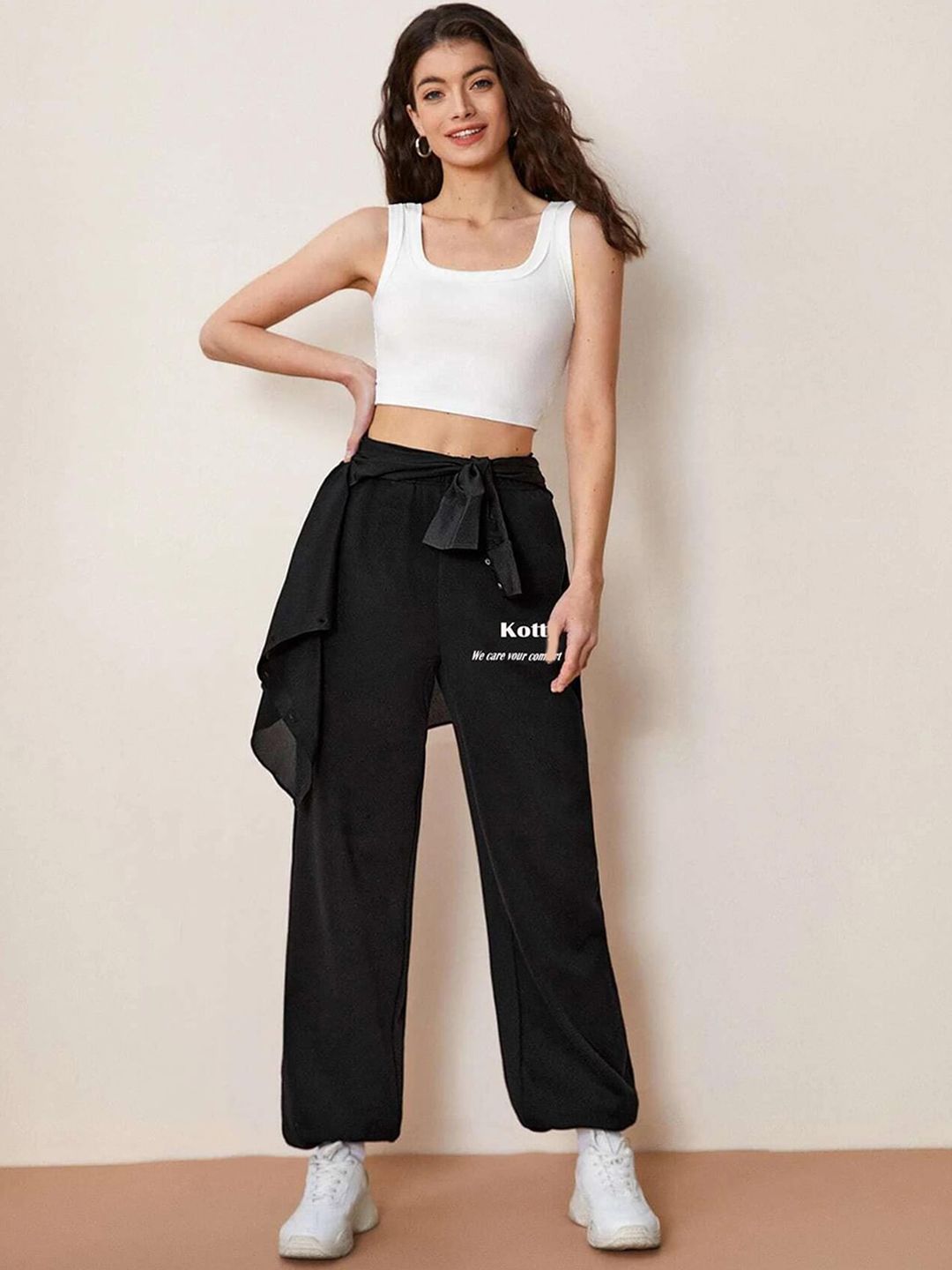 Kotty Women Typography Printed Joggers