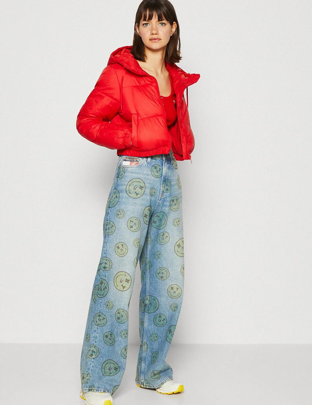 Kotty Hooded Crop Puffer Jacket  