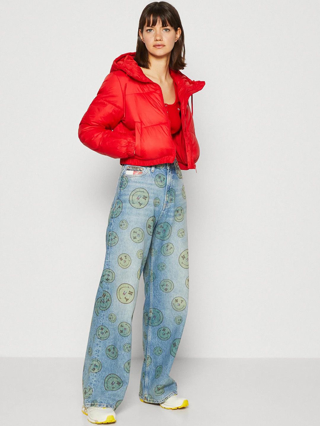 Kotty Hooded Crop Puffer Jacket  