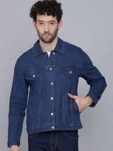 Kotty Men Blue Lightweight Denim Jacket