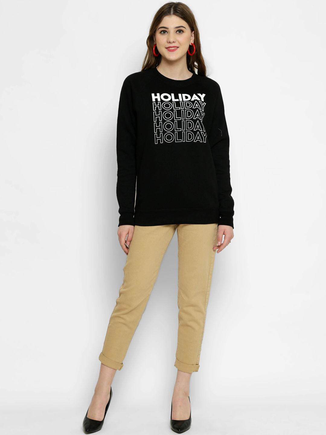 Kotty Women Beige Slim Fit High-Rise Clean Look Jeans