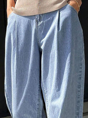 Kotty Women Cotton Relaxed Fit High-Rise Stretchable Jeans