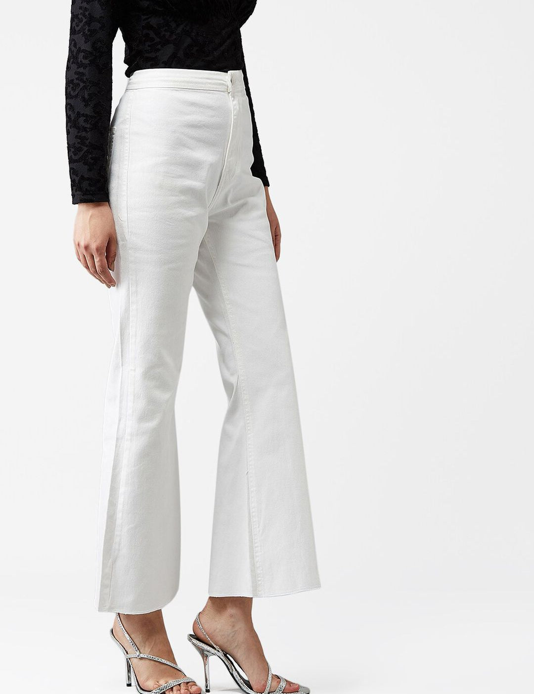 Kotty Women White Skinny Fit Jeans