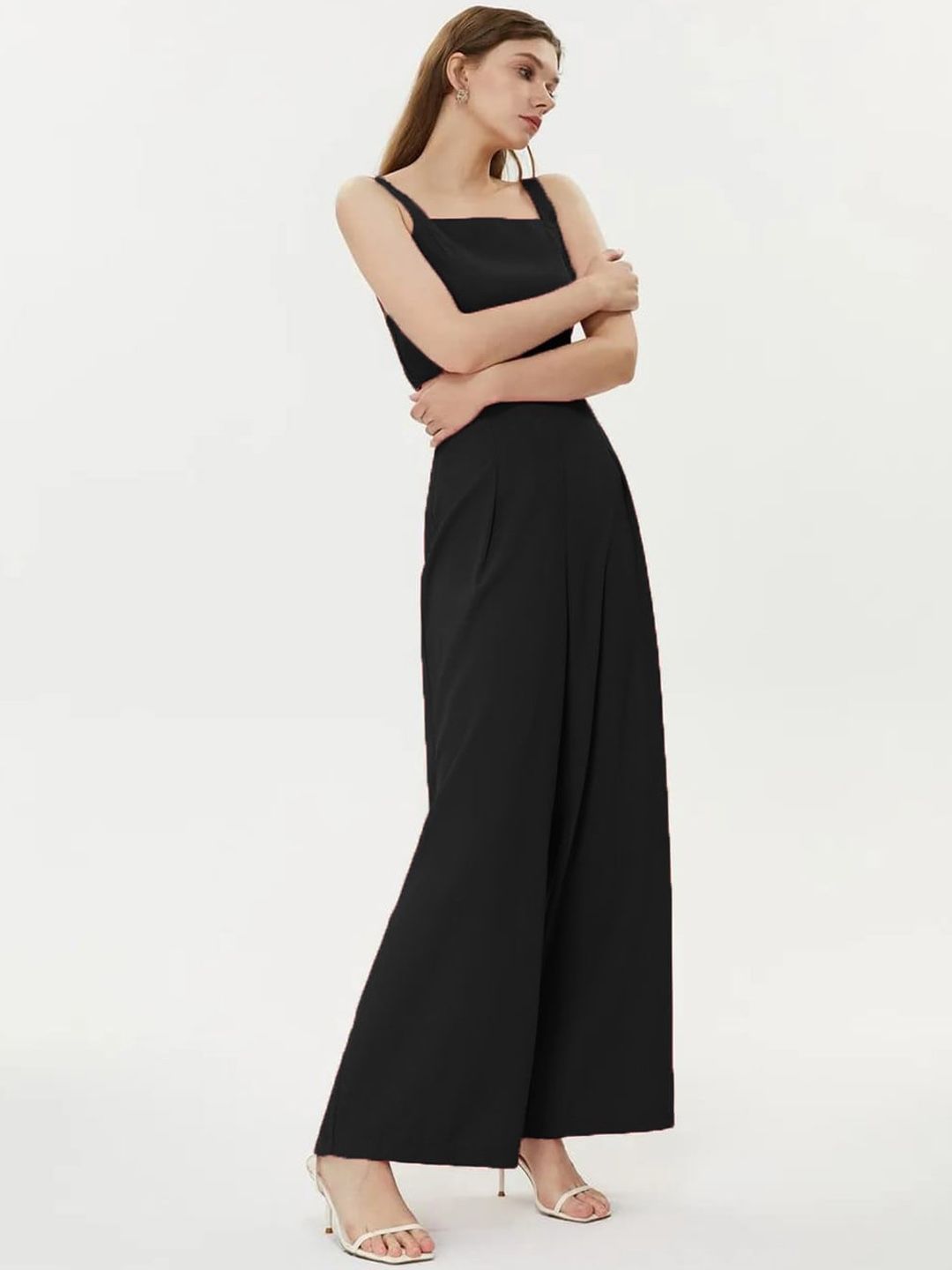 KOTTY BIZwear Shoulder Strap Crop Top & Trousers