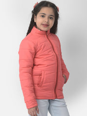 Kotty Girls Pink Outdoor Padded Jacket